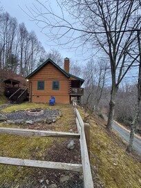 View from the driveway