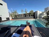 Rooftop pool