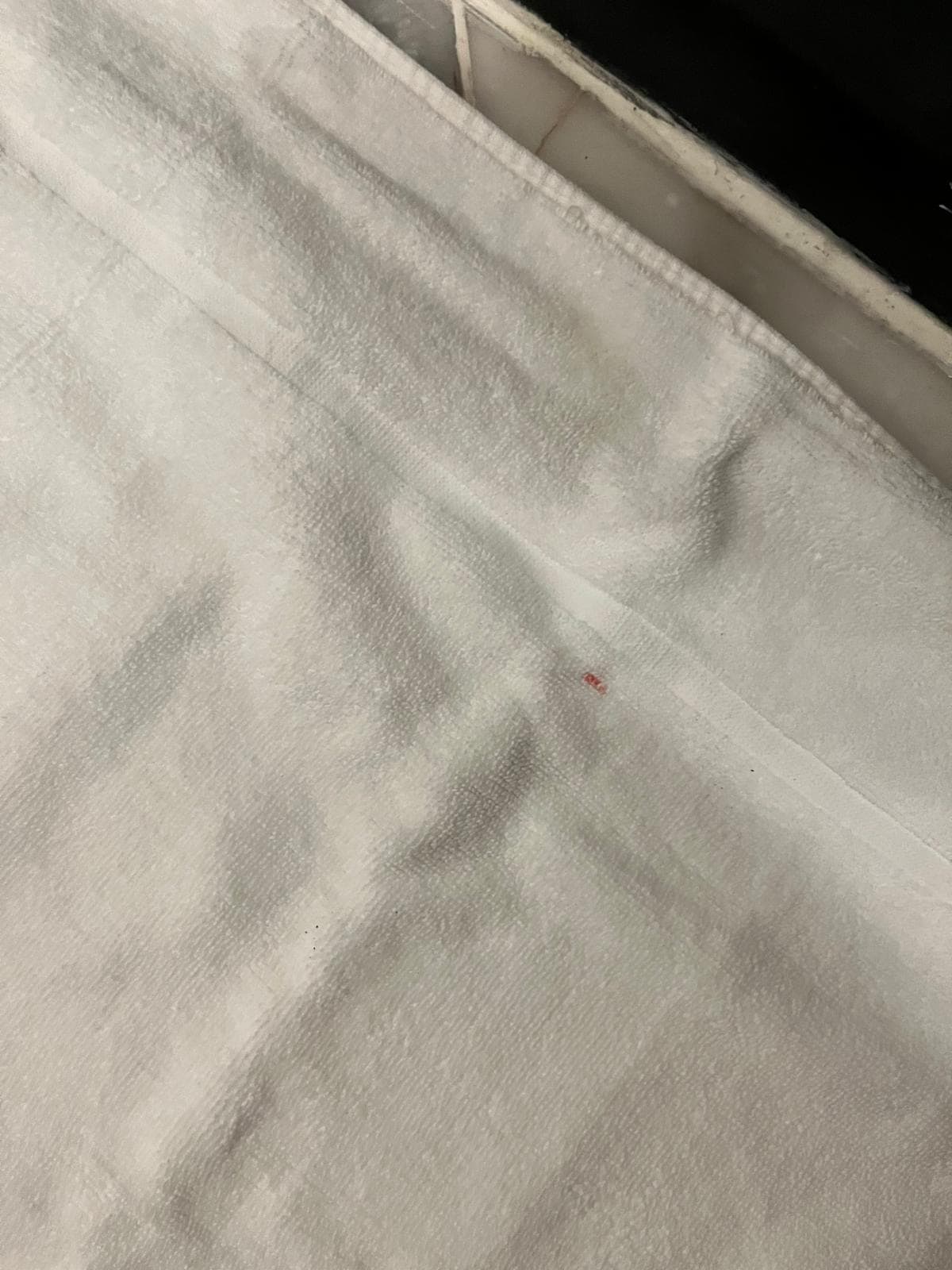 Tappeto sporco di sangue 