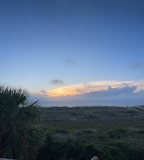 Sunrise view - no partygoers or loud music!