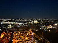 River view at night