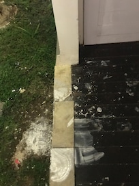 Pool deck area
