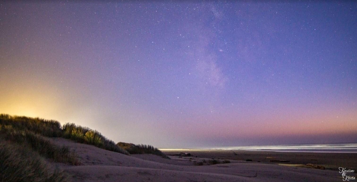 Taken from other side of the dunes just outside the kitchen sliding door.