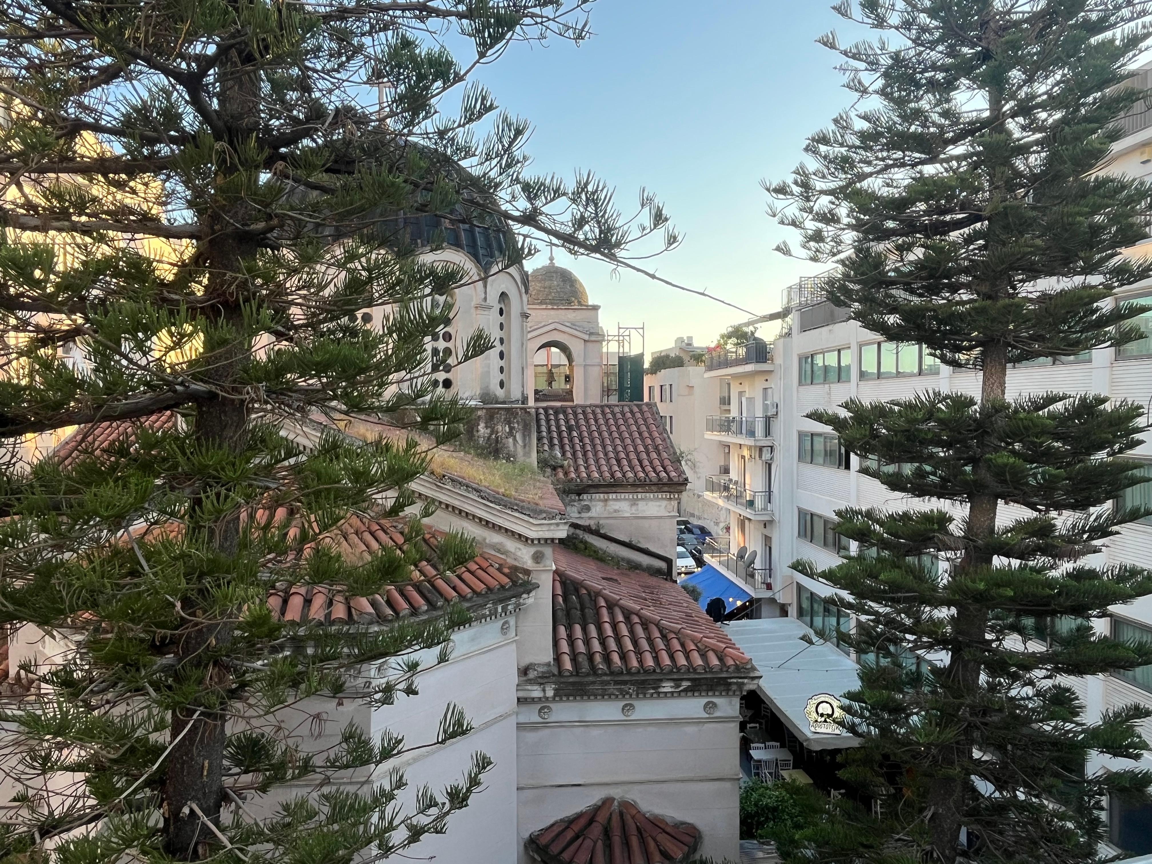 View from balcony 