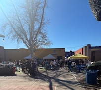 Walk to weekly farmers market