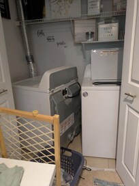 Laundry closet