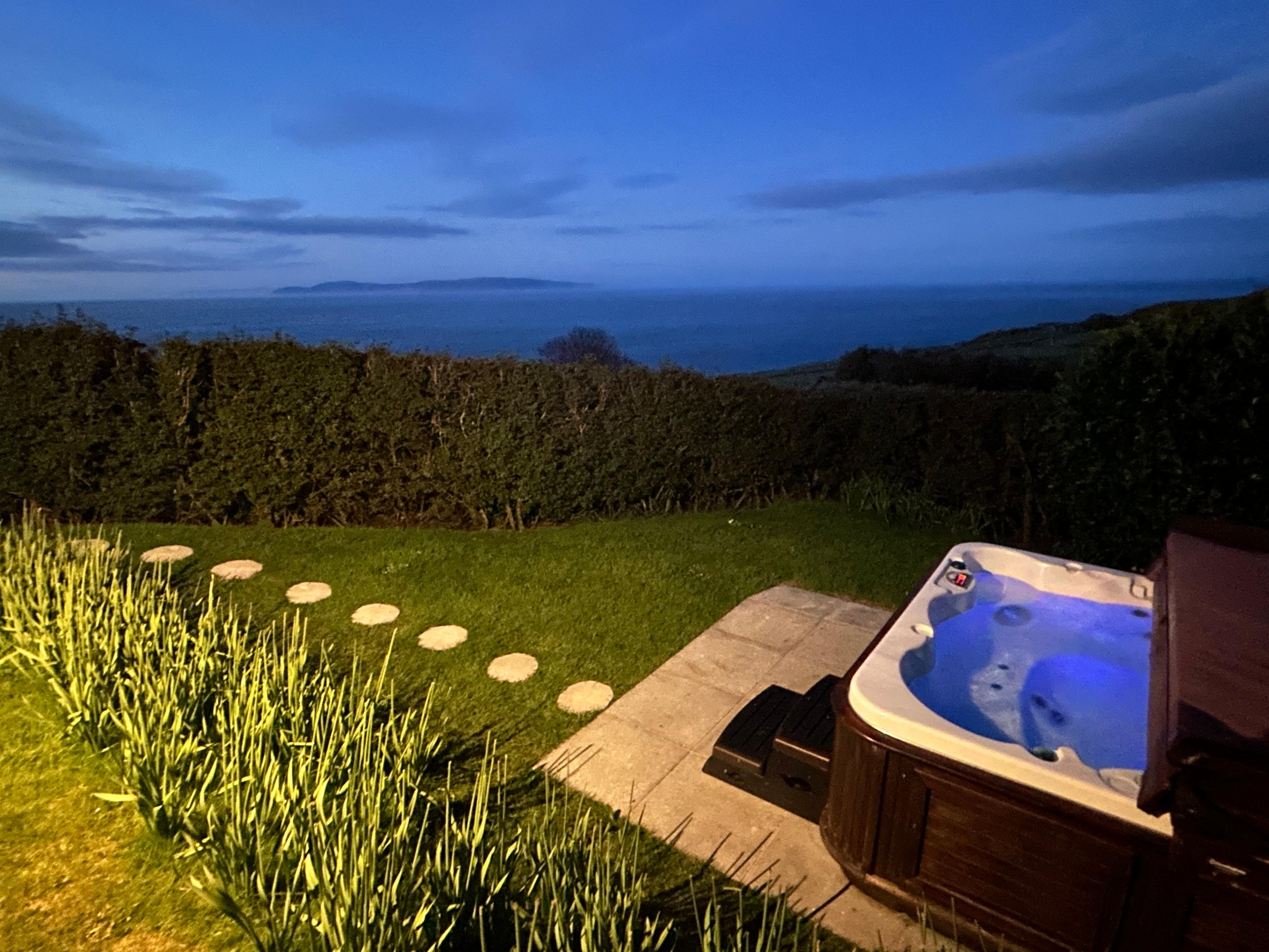 Hot tub view