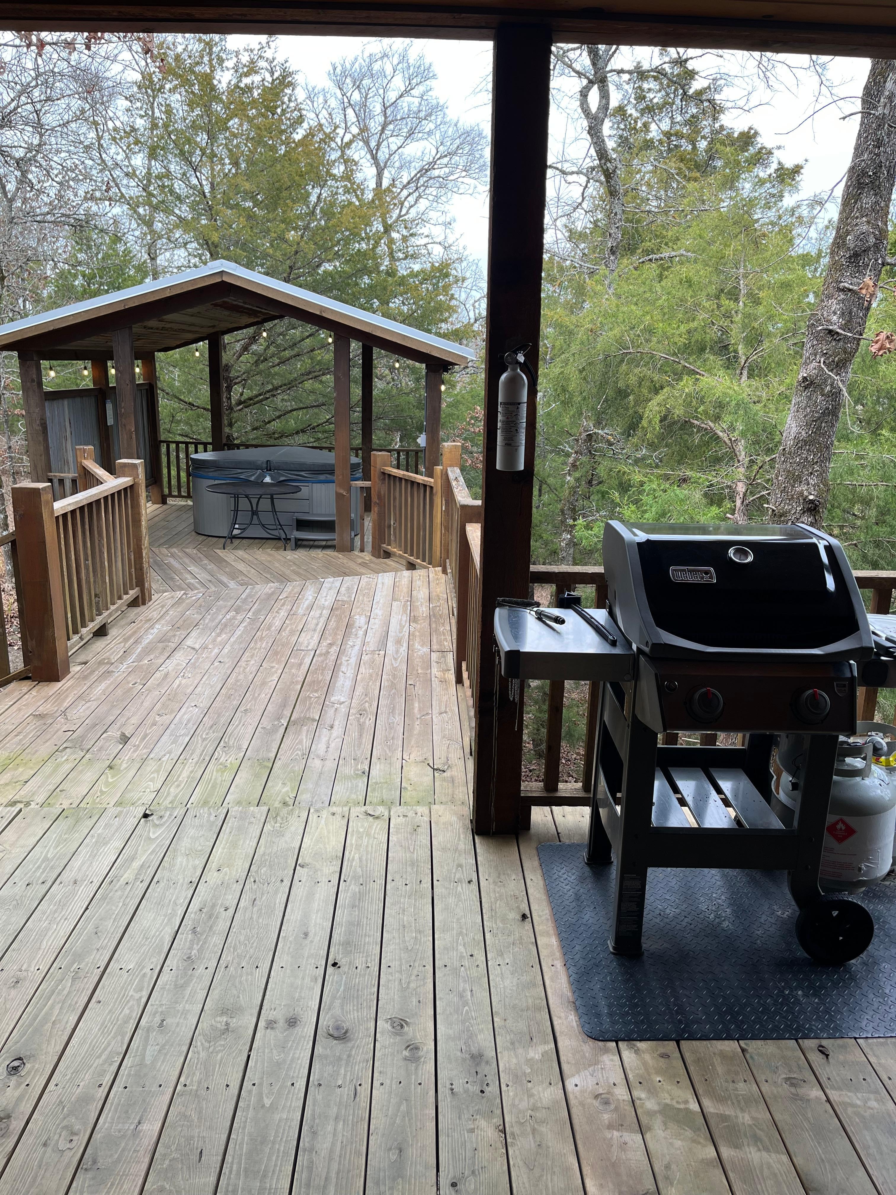 Hot tub was incredible, and situated away from the house for a better vibe.