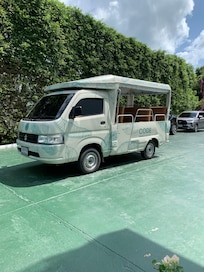 Shuttle takes you to town, shops and nearby attractions