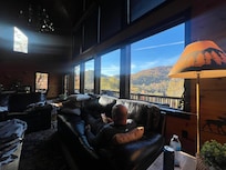 Mountain View from living room