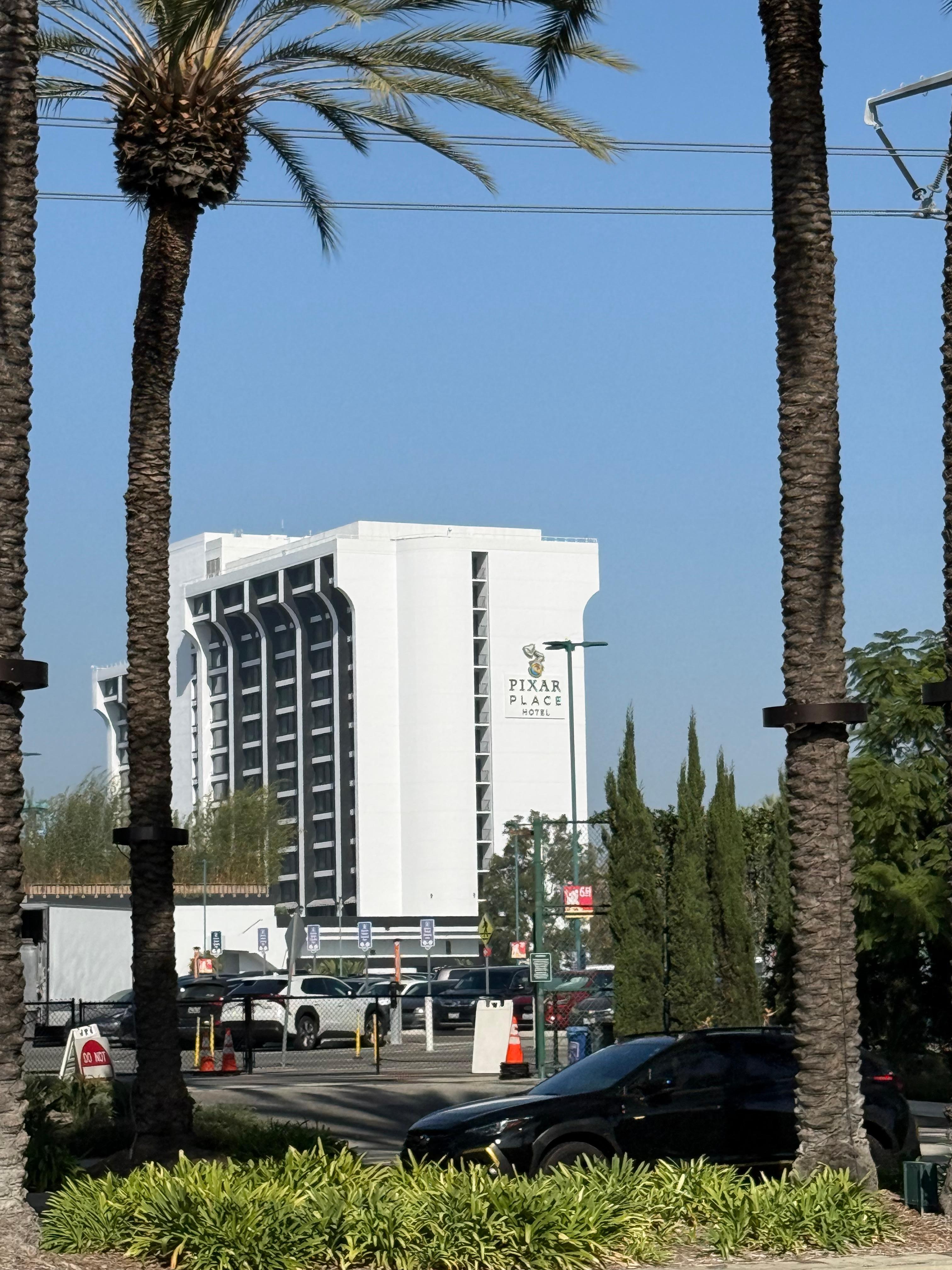 Pic from hotel of Pixar Place