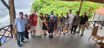 All of us on the last day of our one week stay