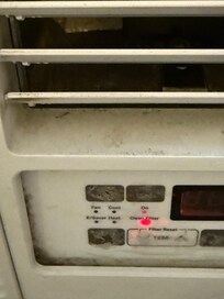Filthy air conditioner/heater