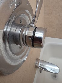 Broken shower