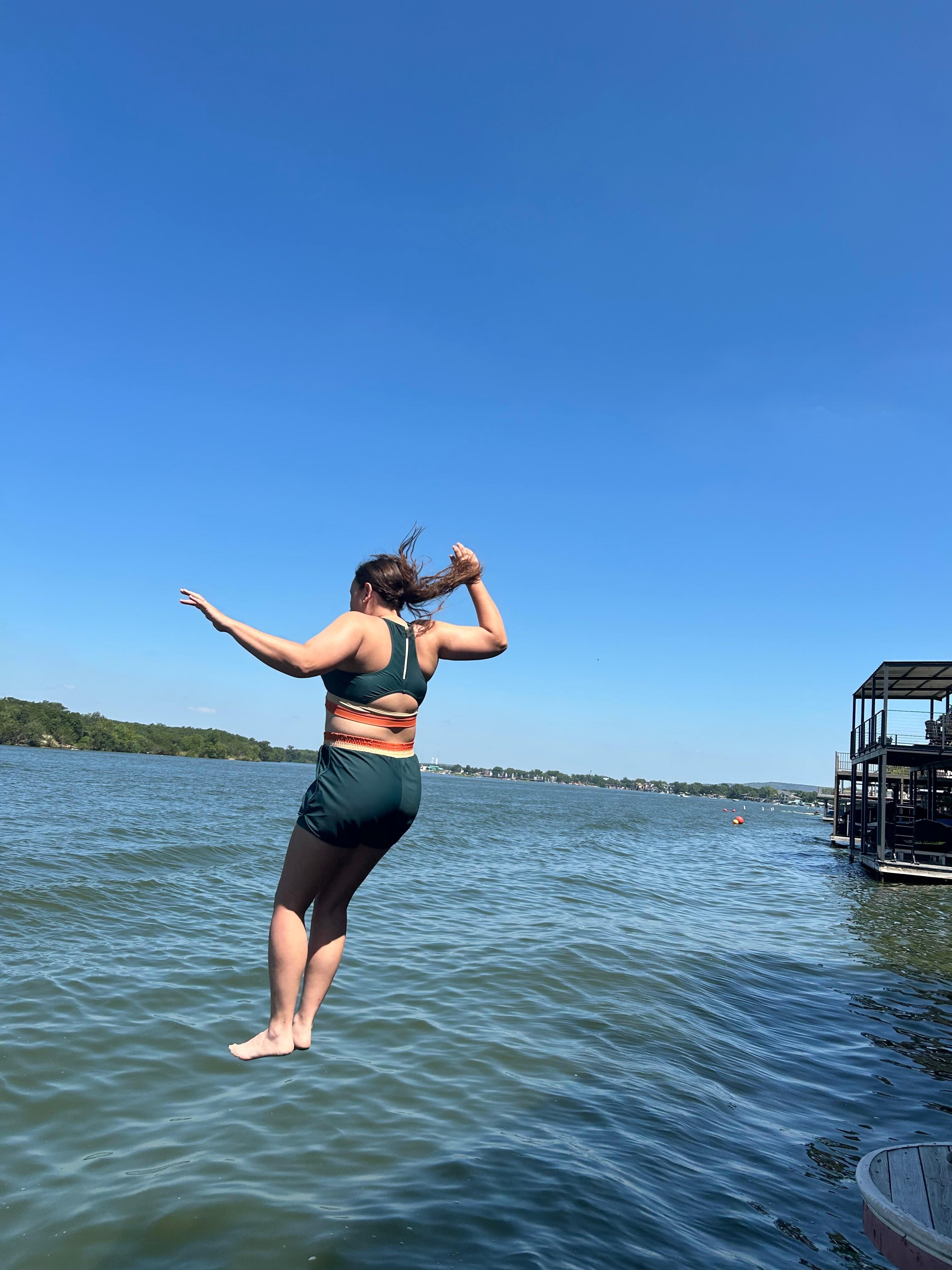 Jumping in!