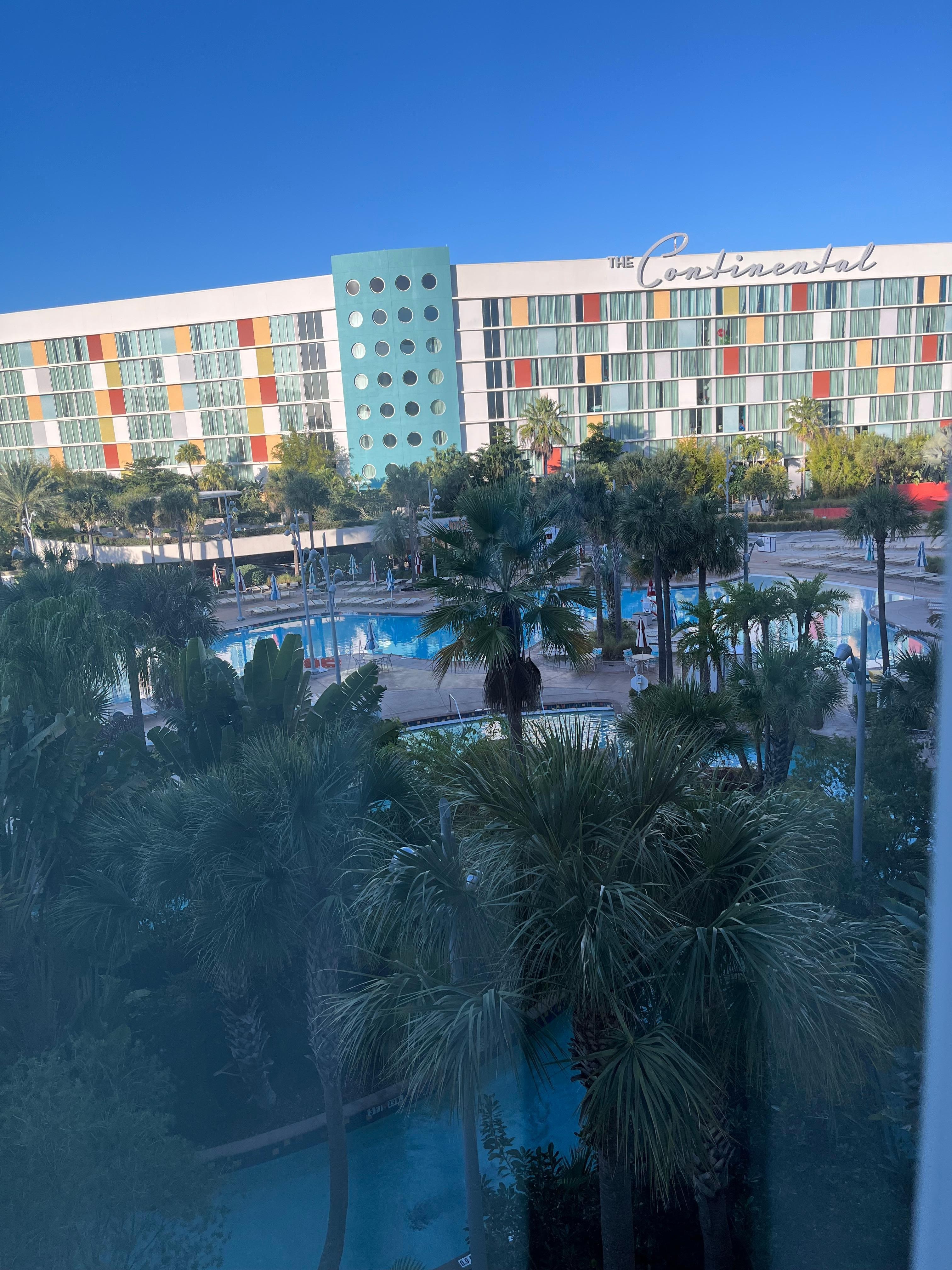 The view from my room was amazing