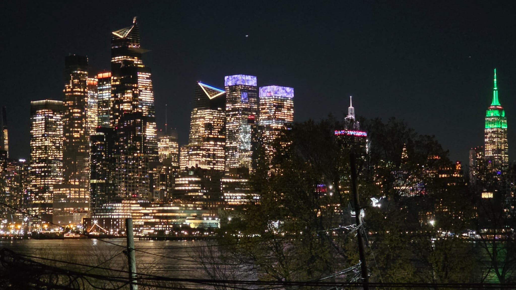 Blick aus dem Schlafzimmer