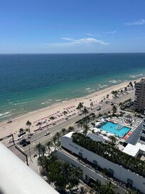 View from our room.