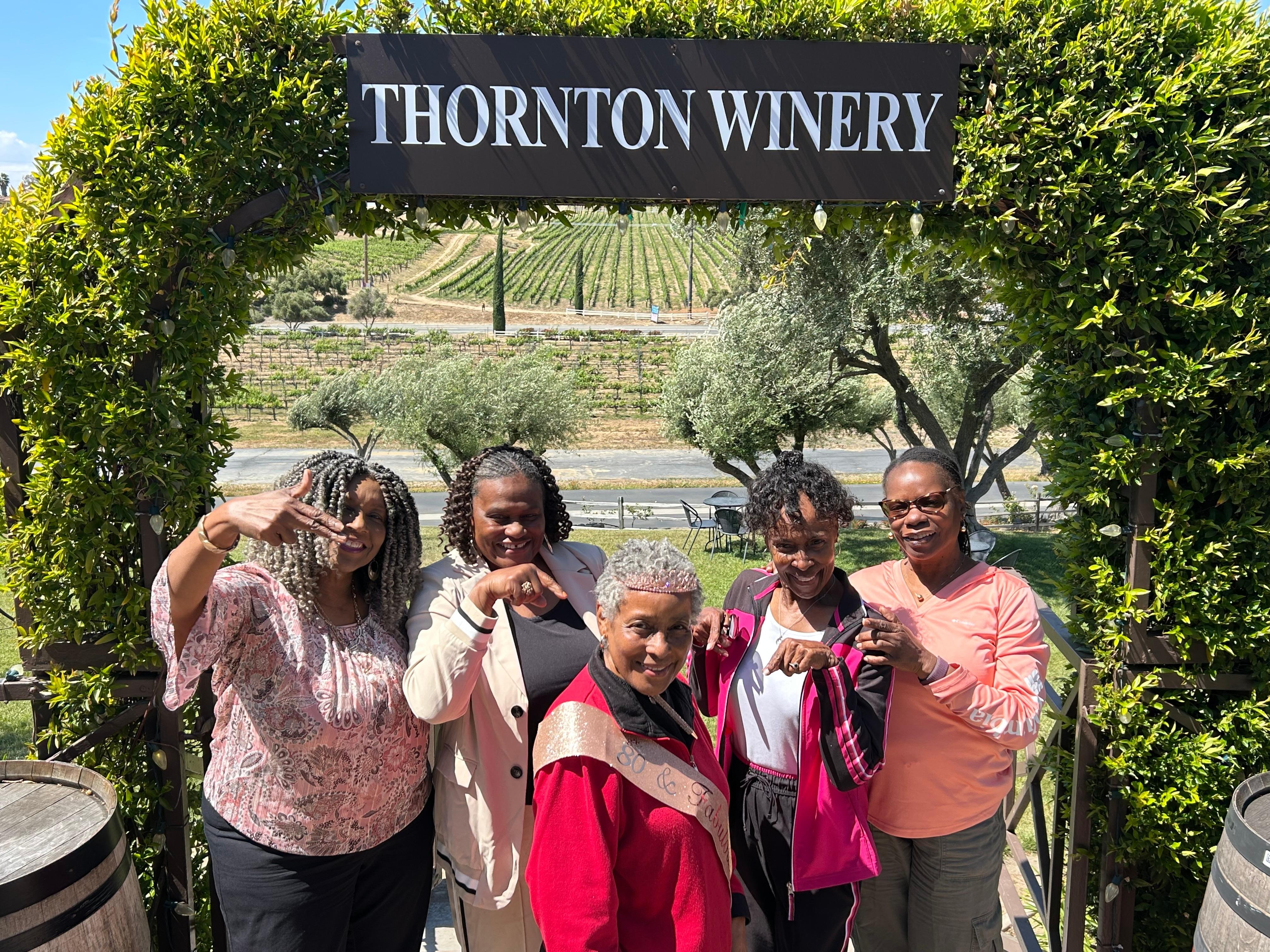 80th Birthday Celebration at winery 15 minutes from property