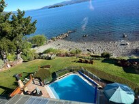 View from restaurant at hotel