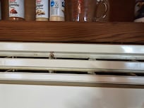 Greasy microwave vent