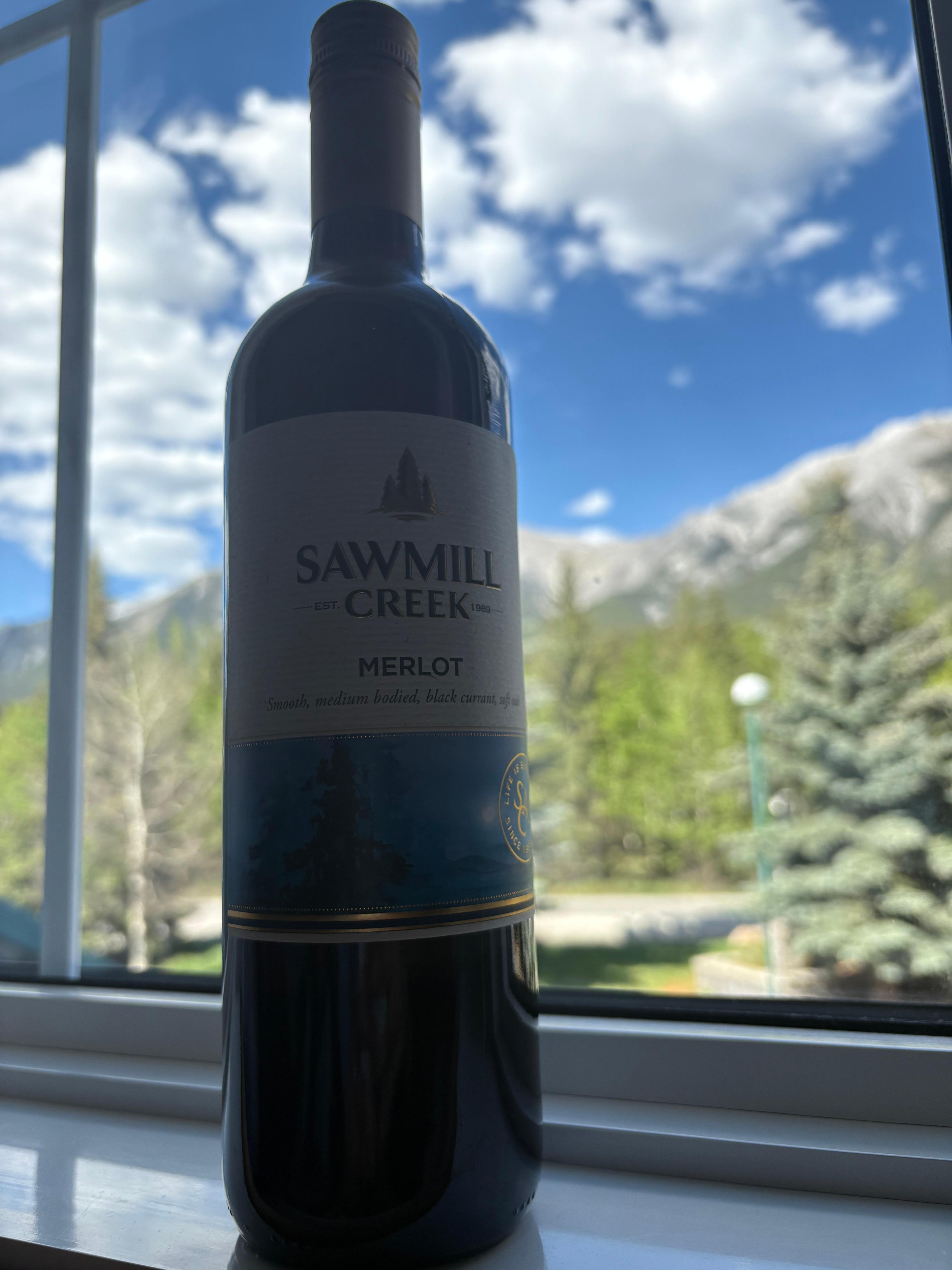 With free wine!