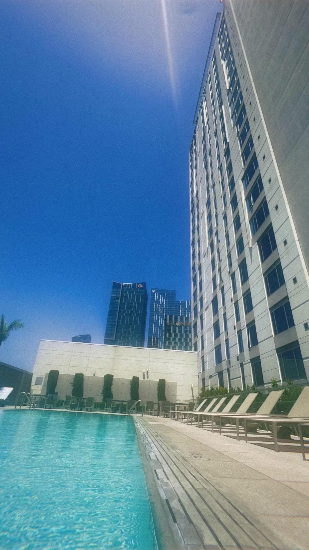 Poolside