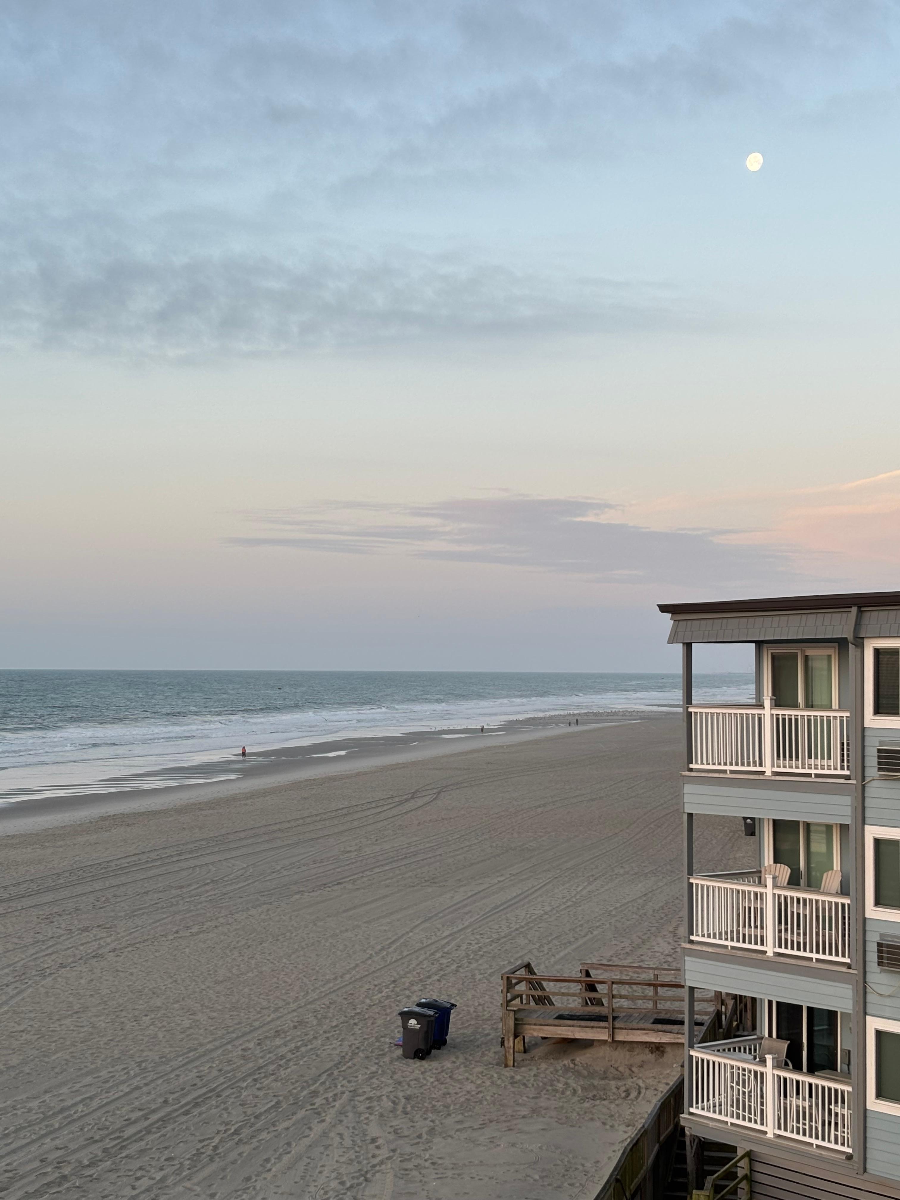 View to the right from balcony