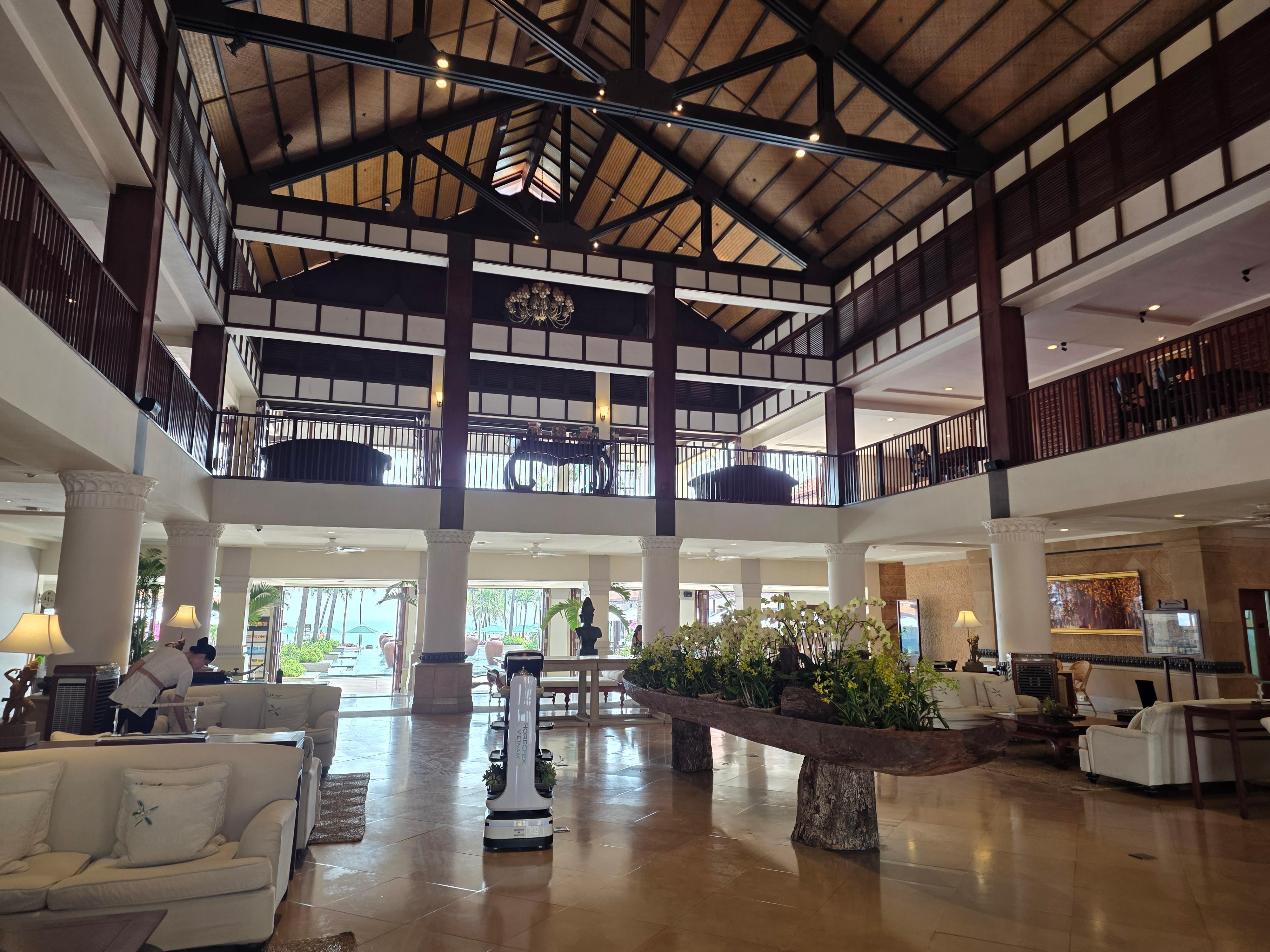 Resort lobby