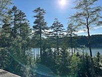 View of water from deck.
