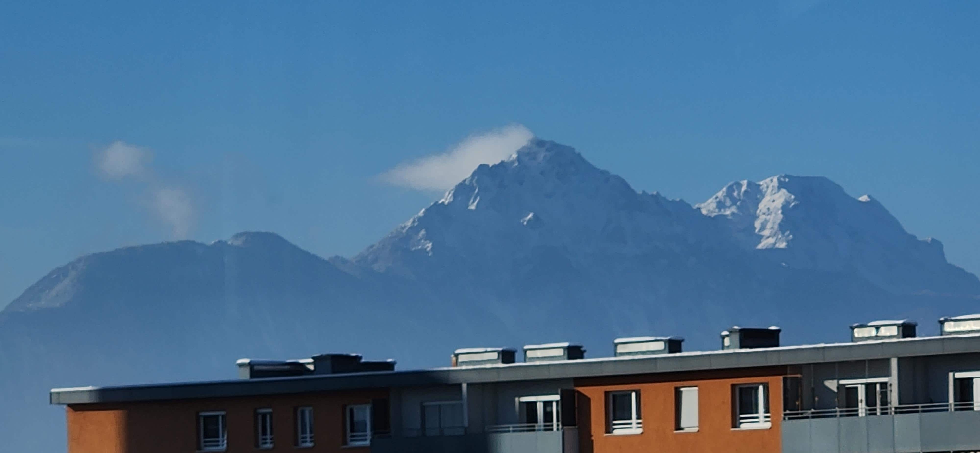 Hotel breakfast view