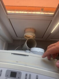Another AC unit where the tube was damaged. This was also one of two where the tube was damaged. The property manager blamed this on us and accused us of disconnecting the unit.