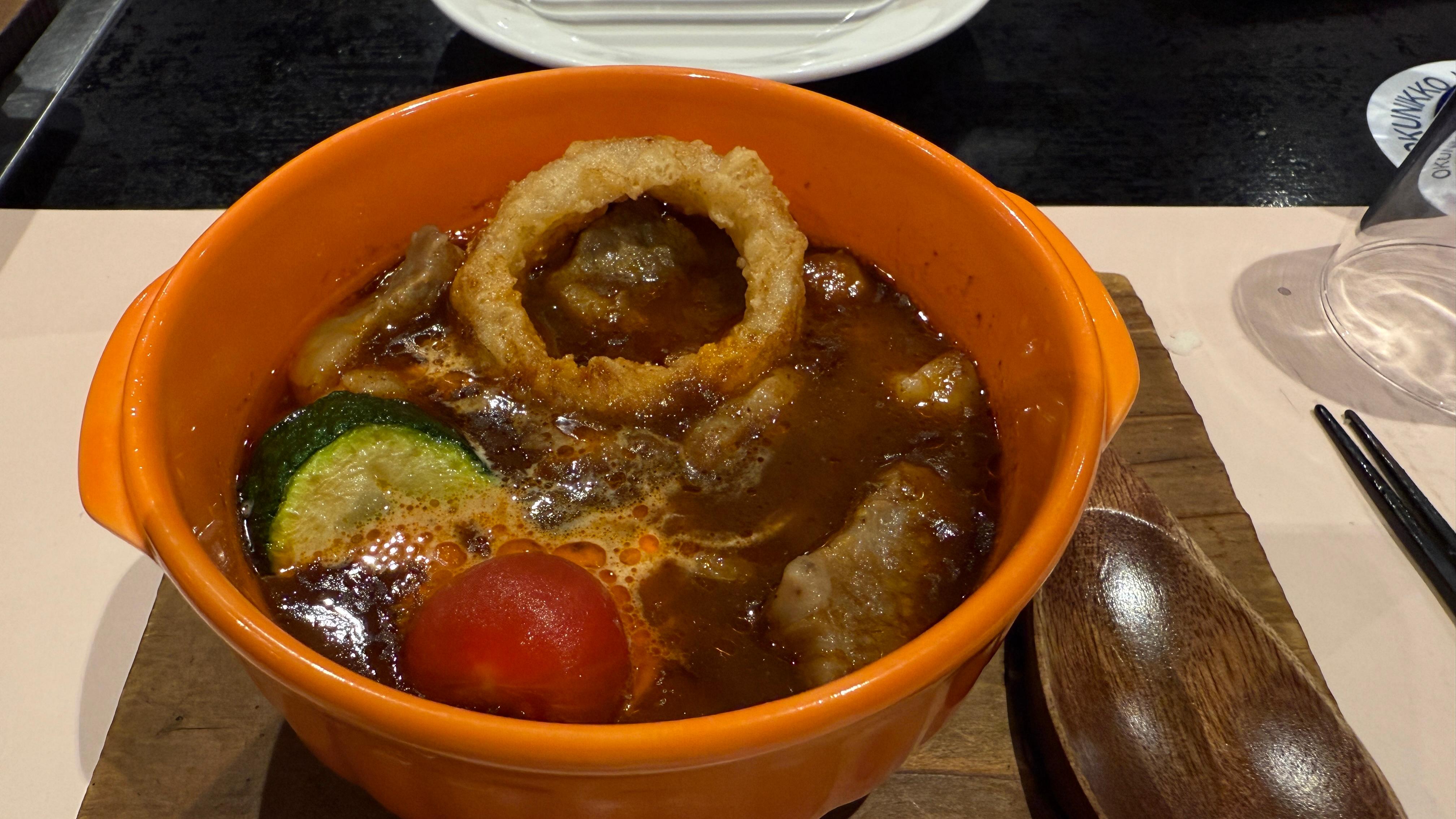 晩飯　デミシチュー