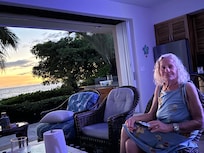 1 of lanai lounging areas