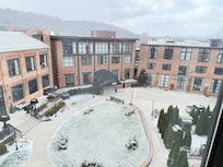 Snowy day at the Hotel