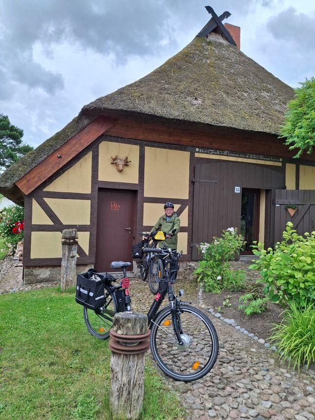 Radausflug vor der schönen Ferienwohnung