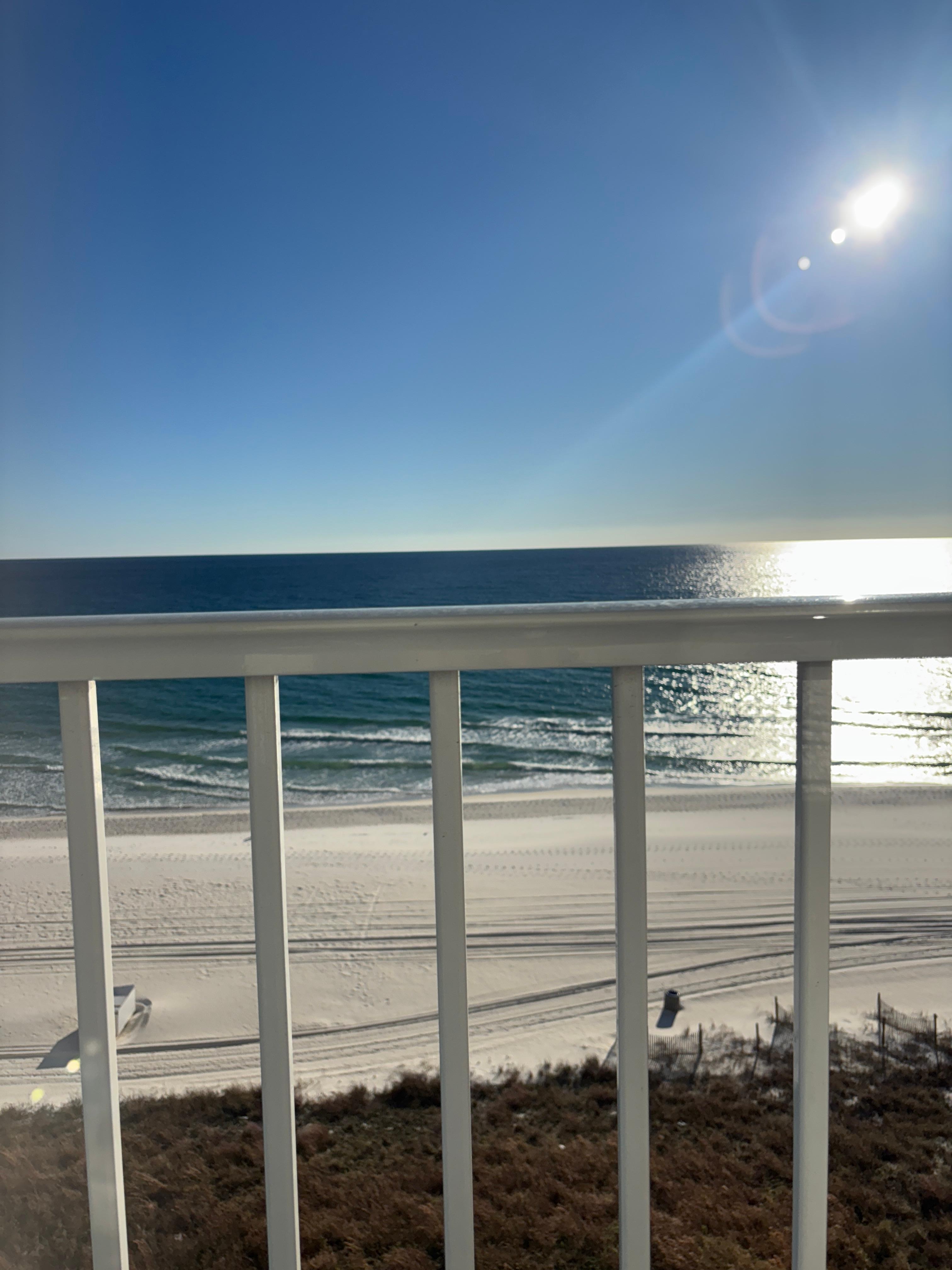 Ocean view from 5th floor.