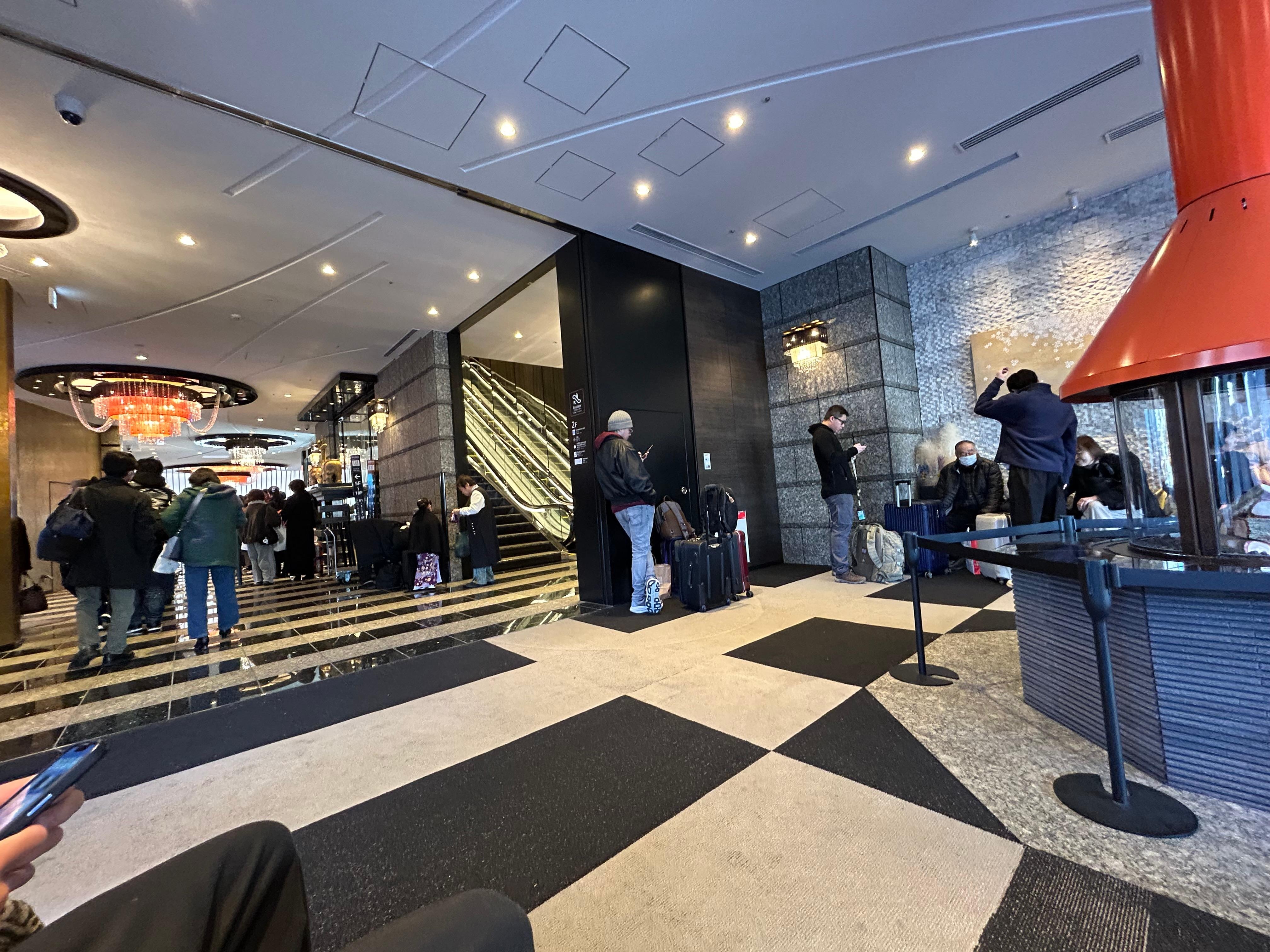 1階のロビーです