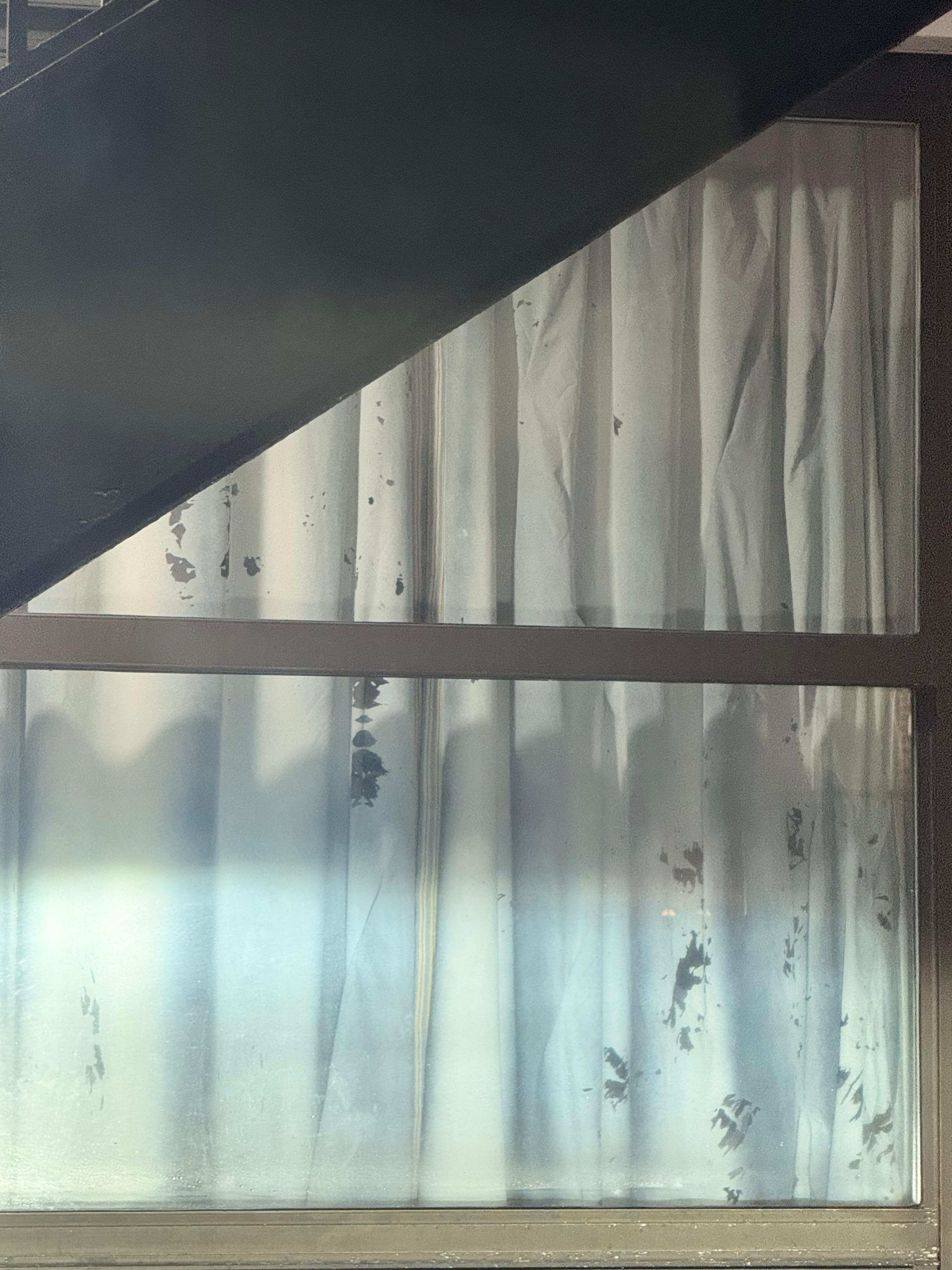 curtains in the hotel