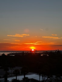 Sunrise from the master balcony