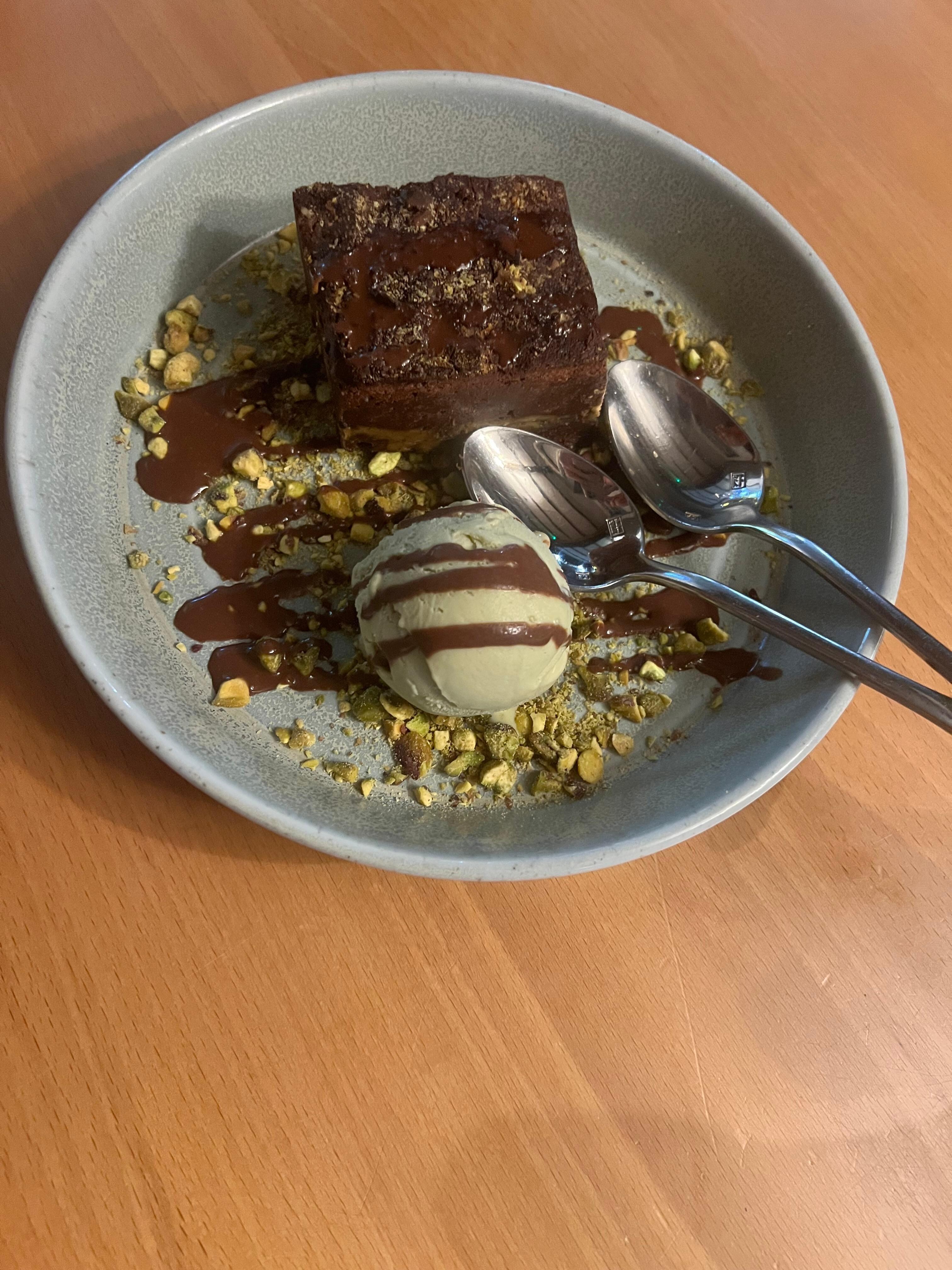 Dubai Chocolate desert, slightly better than their raspberry ripple but only just!