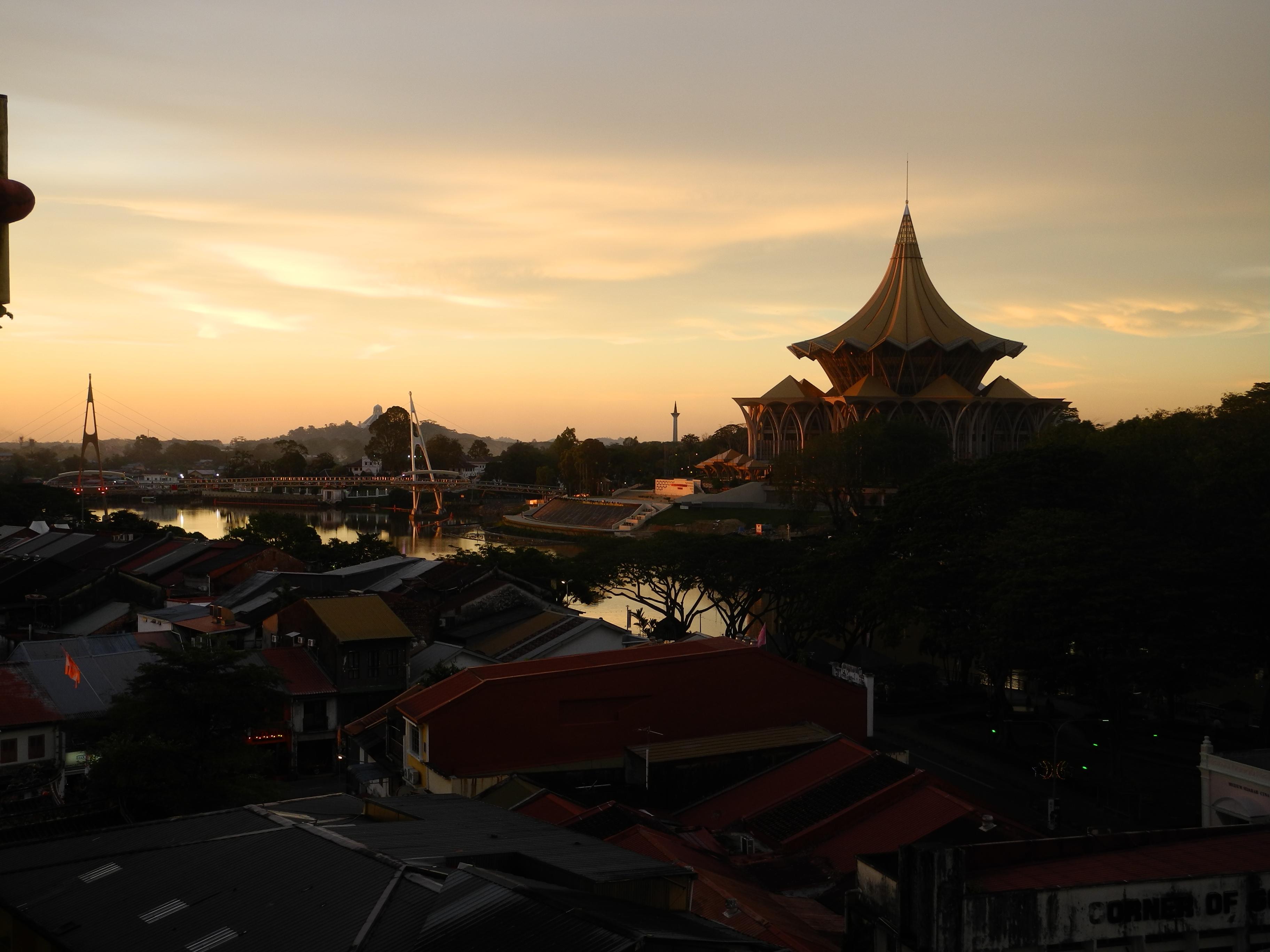 Sunset from Harbour View Hotel