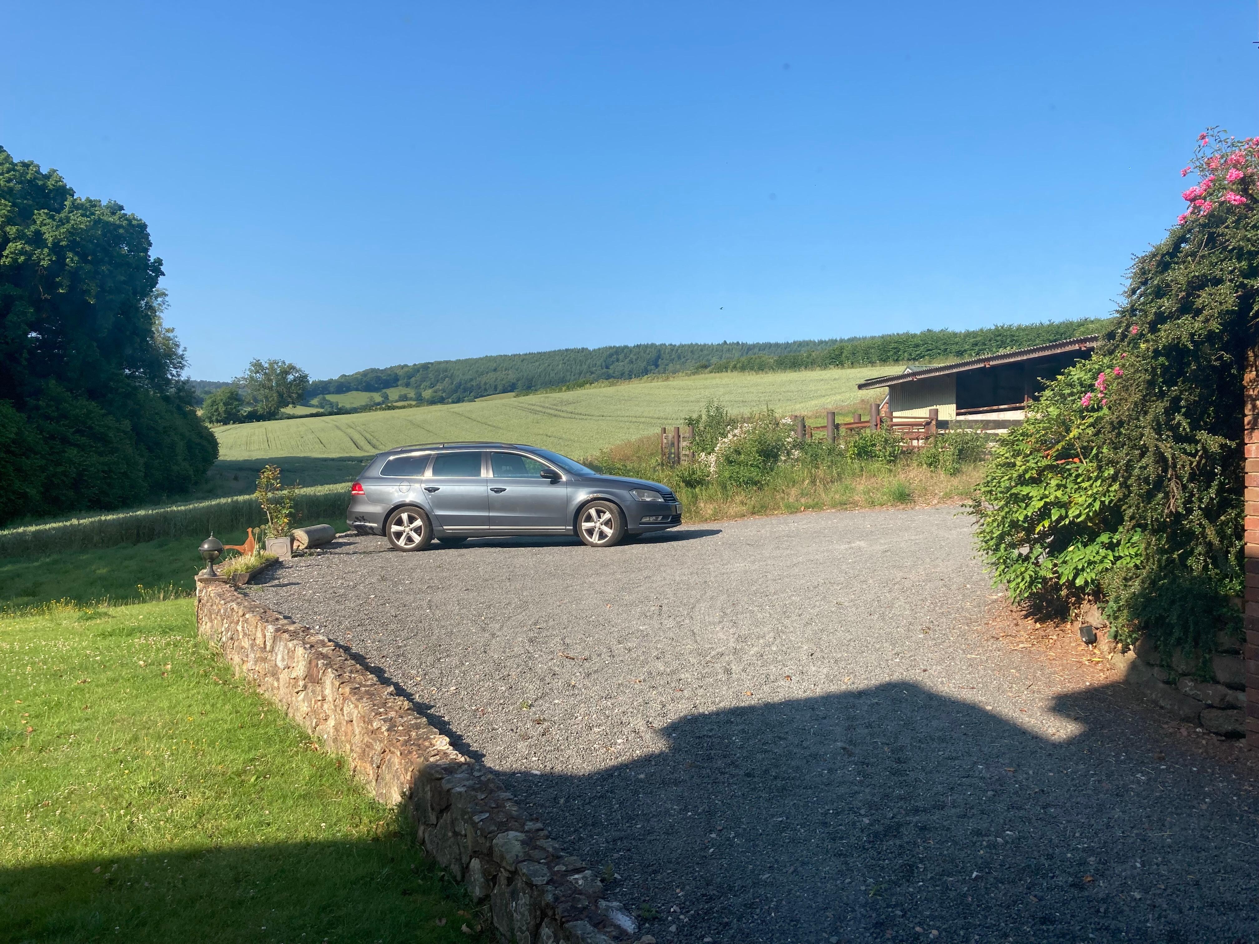 View from the bedroom window 