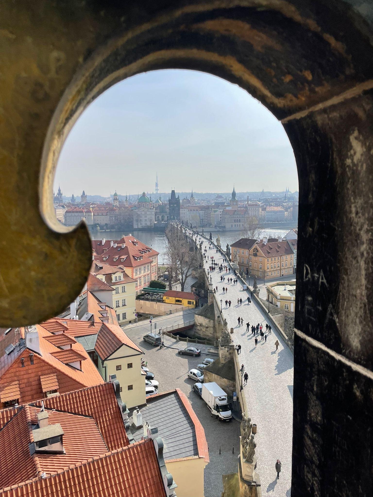 From Tower next to Hotel