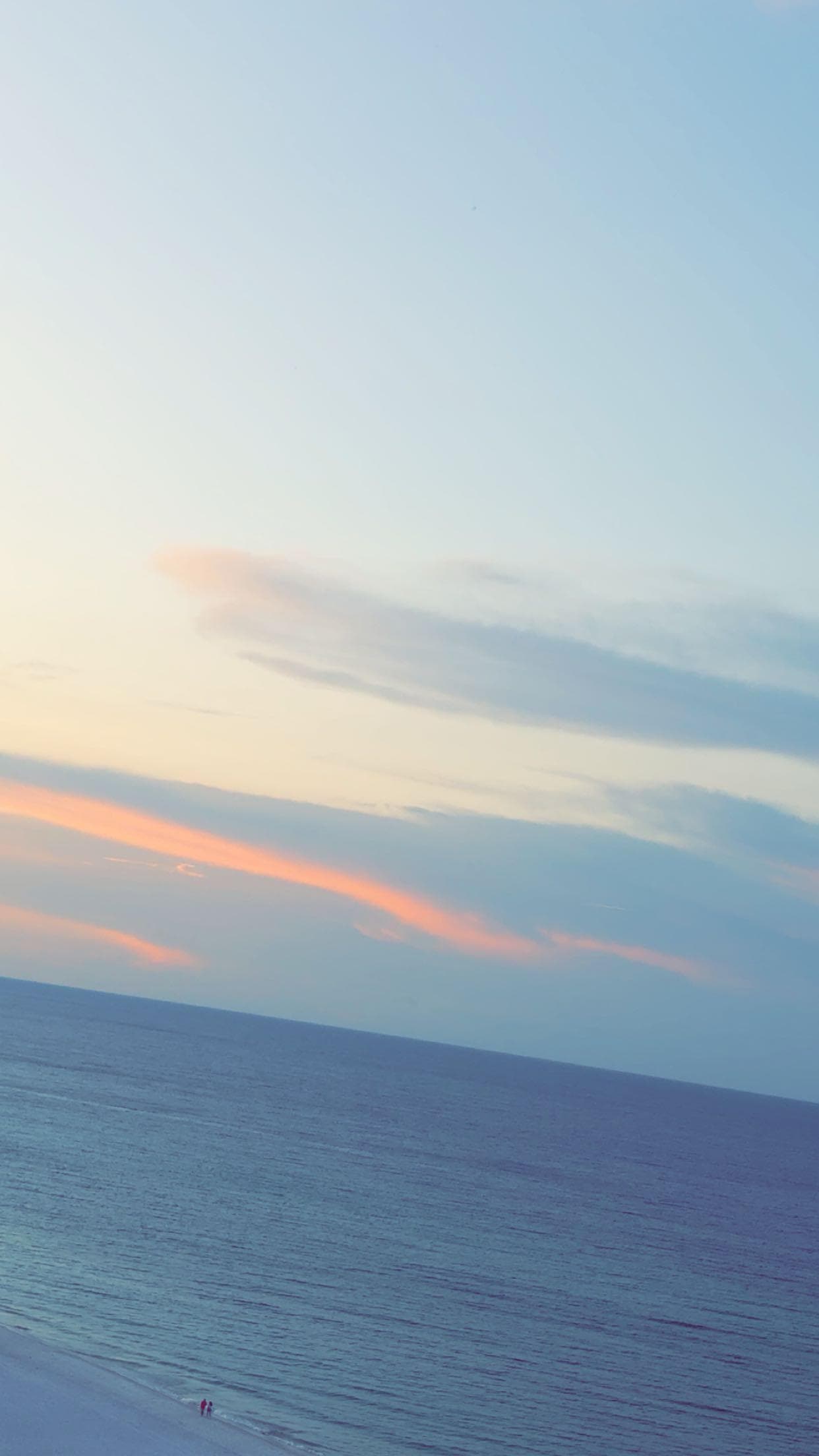 I love the cotton candy skies 