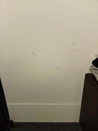 Scuffed up wall