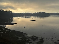 Morning sunrise the morning we left from the deck
