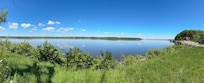 This is a Pano shot from the road driving up to Nauvoo