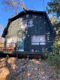 Front view of the house