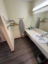 Clean and very basic soap and towels supplied